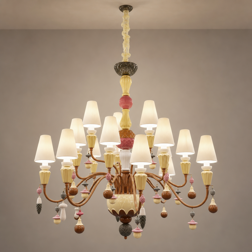 
Mirevelle Multicolor Statement Ivy & Seed Chandelier