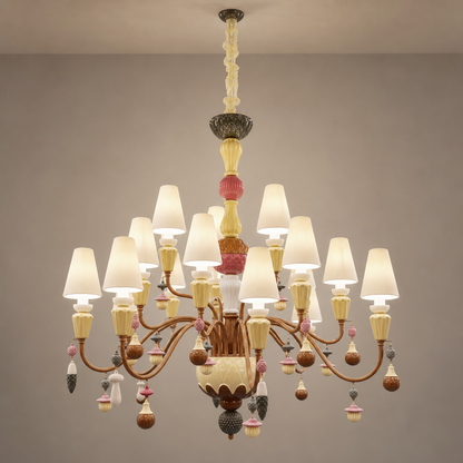 Mirevelle Multicolor Statement Ivy & Seed Chandelier