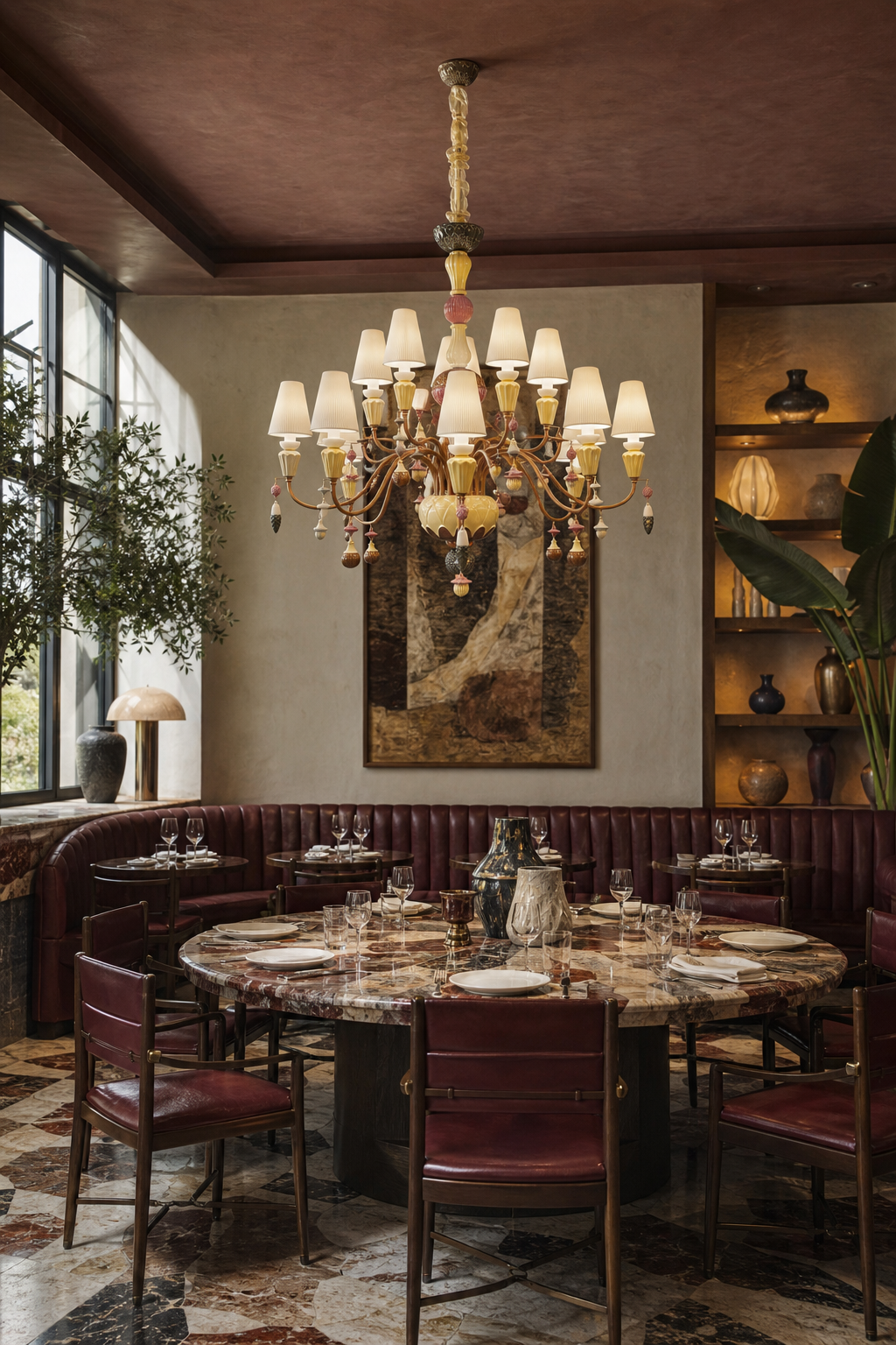 
Mirevelle Multicolor Statement Ivy & Seed Chandelier