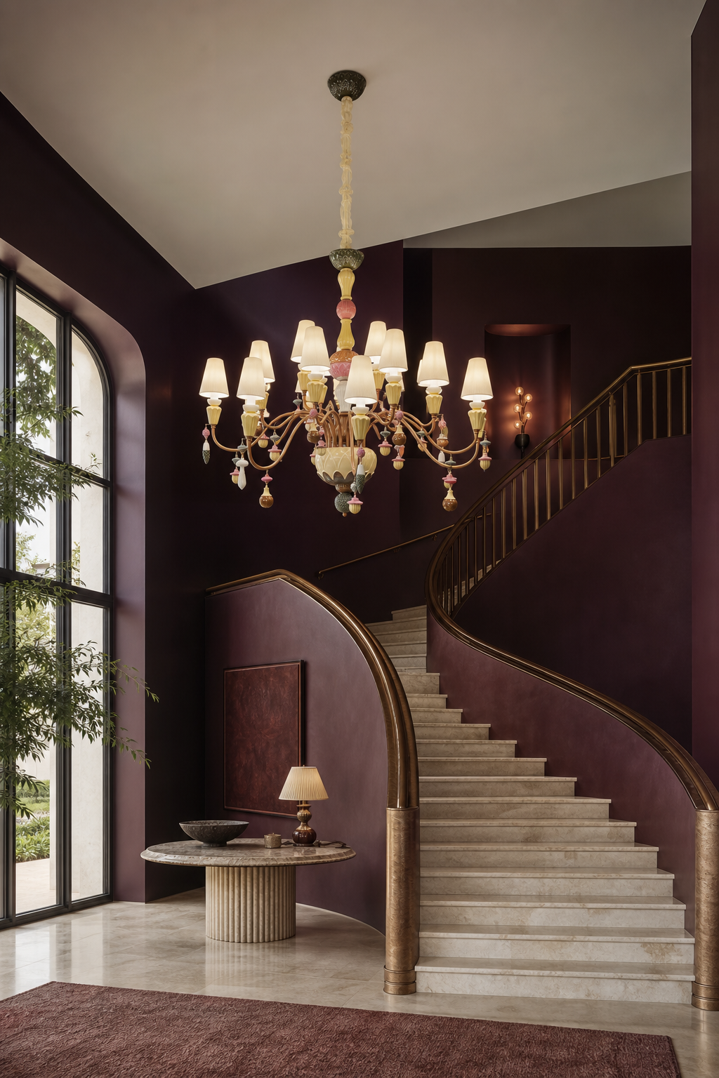 
Mirevelle Multicolor Statement Ivy & Seed Chandelier