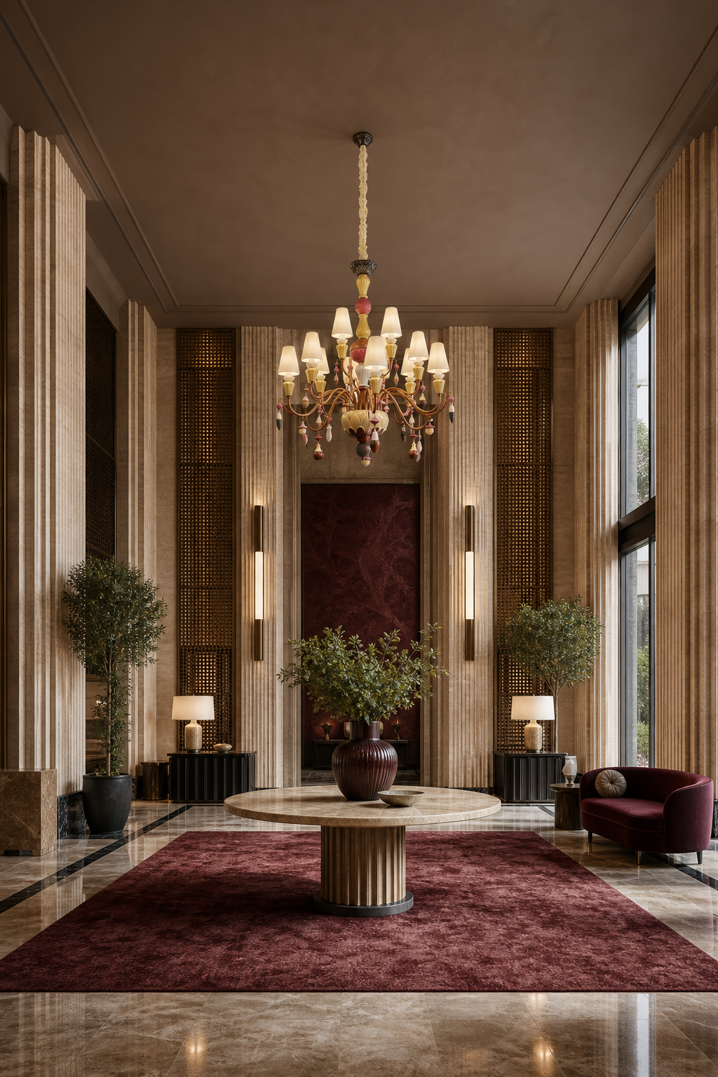 
Mirevelle Multicolor Statement Ivy & Seed Chandelier