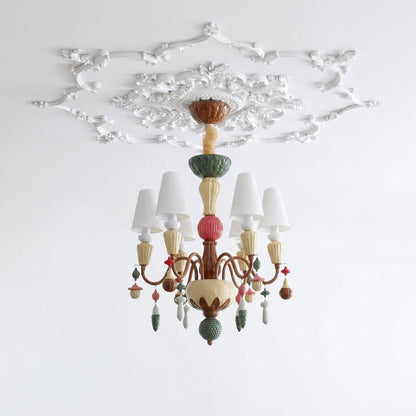 Mirevelle size reference — single tier — 6 lights, Ø58 × H62 cm